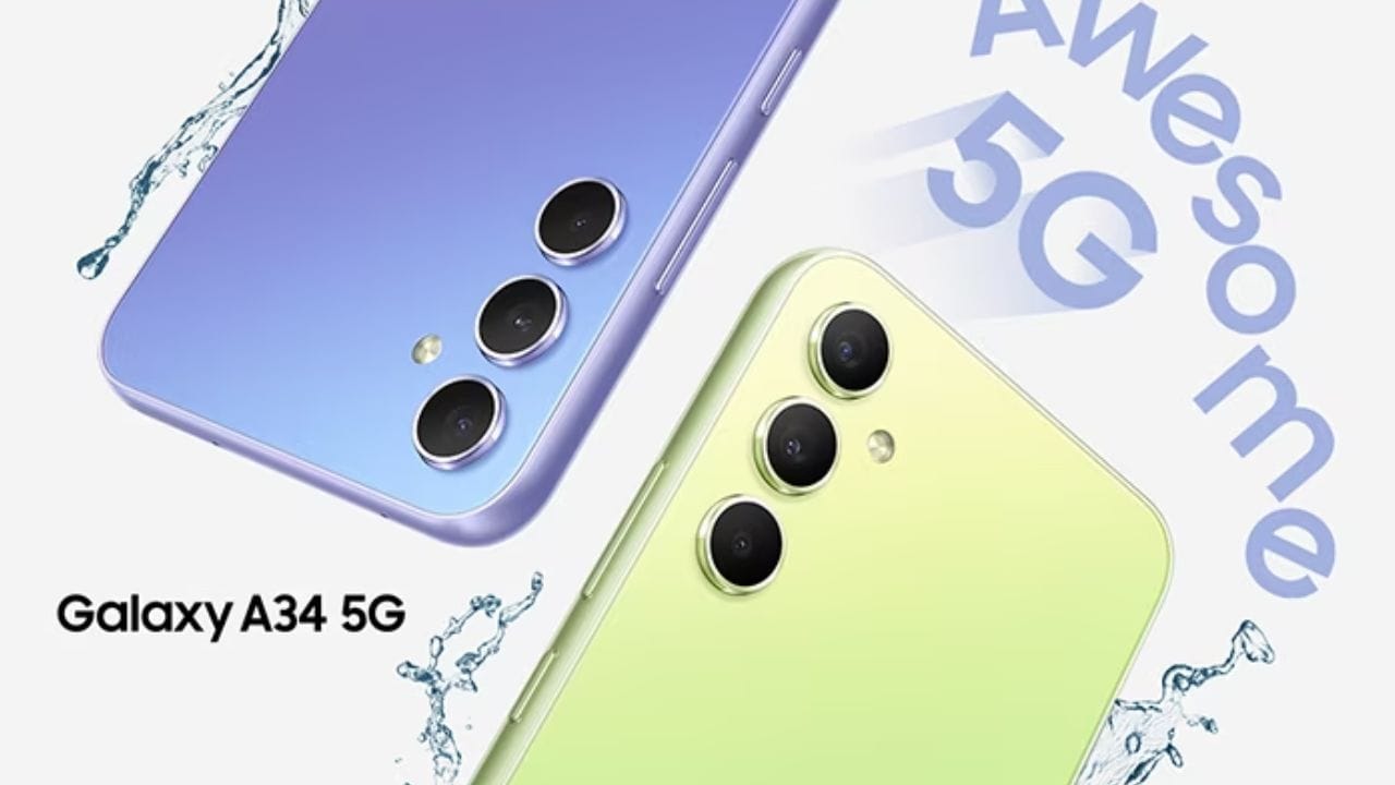 സാംസങ്ങിൻ്റെ മറ്റൊരു ഫോണായ ഗ്യാലക്സി എ34 ആണ് ആദ്യ പത്തിൽ ഇടം നേടിട്ടുള്ള മറ്റൊരു ഫോൺ