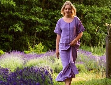 ലാവെൻഡർ: ഇളം ലാവെൻഡർ ഷേഡ്, വേനൽക്കാല സായാഹ്നങ്ങൾക്ക് വളരെ അനുയോജ്യമാണ്.