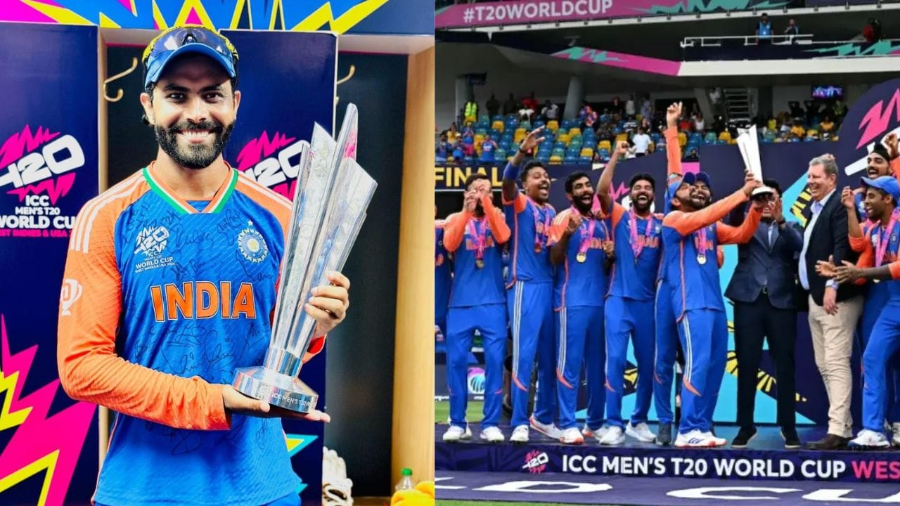 രോഹിത് ശര്‍മയും വിരാട് കോഹ്ലിക്കും പിന്നാലെ ടി20യില്‍ നിന്ന് വിരമിക്കല്‍ പ്രഖ്യാപിച്ച് രവീന്ദ്ര ജഡേജ. ഇന്ത്യയുടെ സ്റ്റാര്‍ ഓള്‍റൗണ്ടര്‍ ആണ് ഇപ്പോള്‍ പടിയിറങ്ങുന്നത്. 
Image: Instagram
