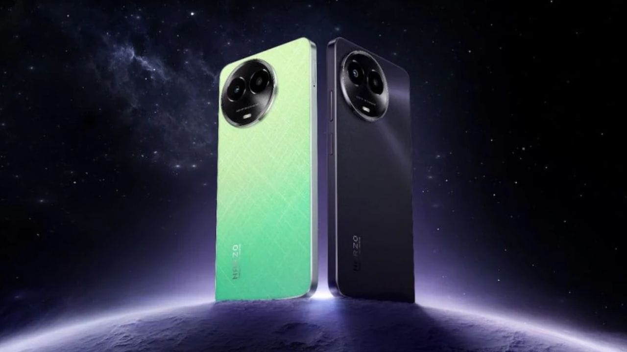 റിയൽമീ നർസോ 60X 5ജി- ആൻഡ്രോയിഡ് 13 ഓസിൽ പ്രവർത്തിക്കുന്ന 5ജി സ്മാർട്ട്ഫോണാണ് റിയൽമീയുടെ നർസോ 60X. ക്വാൽക്കോം സ്നാപ്ഡ്രാഗൺ പ്രൊസെസ്സർ ഫോണിനുള്ളത്. 6ജിബി റാം 128ജിബിയുമാണ് ഫോണിൻ്റെ സ്റ്റോറേജ്. 5000 എംഎഎച്ചാണ് ഫോണിൻ്റെ ബാറ്ററി. 33 വാട്ട് ഫാസ്റ്റ് ചാർജിറും ലഭ്യമാണ്. അരമണിക്കൂർ കൊണ്ട് 50 ശതമാനവും 70 മിനിറ്റ് കൊണ്ട് ഫോൺ 100 ശതമാനവും ചാർജ് ചെയ്യാൻ സാധിക്കും. 50എംപി എഐ പ്രൈമറി ക്യാമറയാണ് ഫോണിനുള്ളത്. ഫ്രണ്ട് ക്യാമറ 8 എം.പിയാണ്. 6.72 ഇഞ്ചാണ് ഫോണിൻ്റ് സ്ക്രീൻ്റെ വലുപ്പം. 14,499 രൂപയാണ് ഫോണിൻ്റെ വില