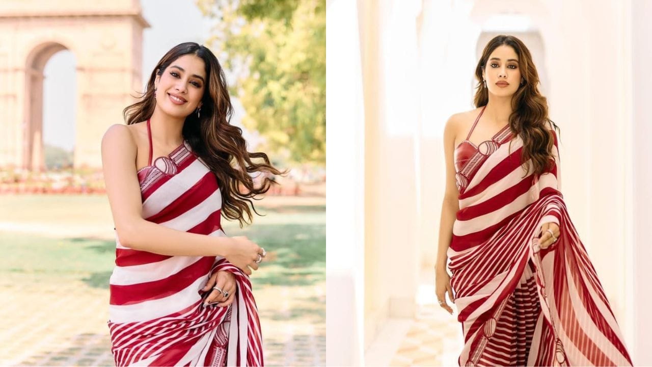 ക്രിക്കറ്റ് ആസ്പദമാക്കിയ താരത്തിന്റെ പുതിയ ചിത്രമായ മിസ്റ്റര്‍ ആന്റ് മിസിസ് മാഹി മെയ് 31ന് റിലീസ് ചെയ്തിരുന്നു. ചിത്രത്തിന്റെ പ്രമോഷന്റെ ഭാഗമായാണ് ജാന്‍വി ക്രിക്കറ്റ് വേഷത്തിലെത്തിയത്.