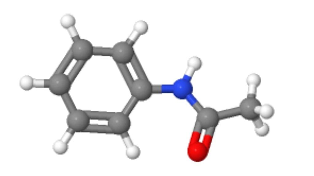 Acetanilid known by the trade name Antifebrin.