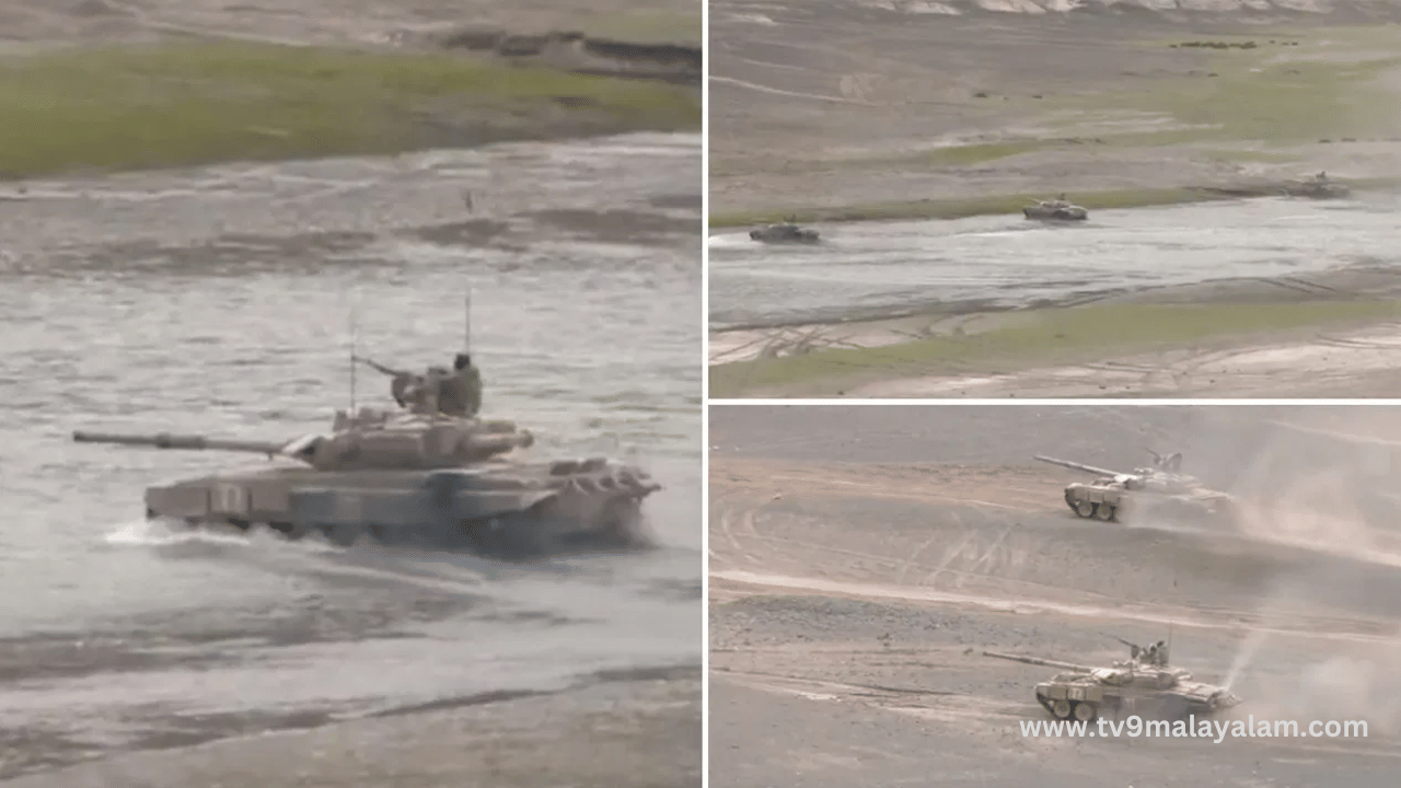 Ladakh Army Tank Accident: ലഡാക്കിൽ സൈനിക അഭ്യാസത്തിനിടെ അപകടം; 5 സൈനികർക്ക് വീരമൃത്യു