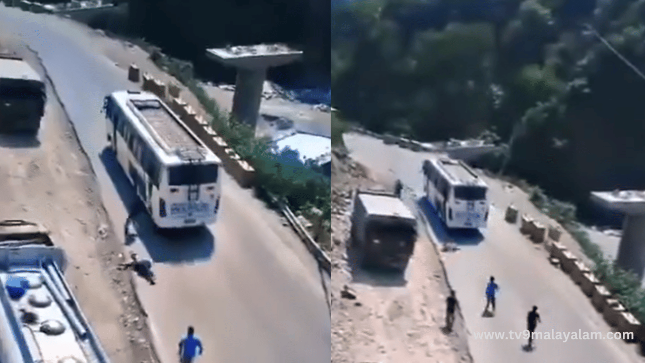 Amarnath Yatra Pilgrims: ബ്രേക്ക് പൊട്ടിയെന്ന് ഡ്രൈവർ... ബസിൽ നിന്നും യാത്രാക്കാർ എടുത്ത് ചാടി; 10 പേർക്ക് പരിക്ക്, വീഡിയോ
