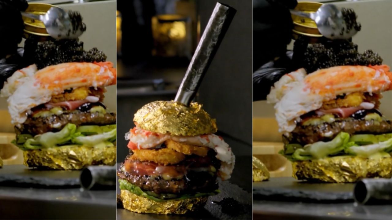 Most Expensive Burger : സ്വർണം പൂശിയ രണ്ട് ബണ്ണുകൾ; ഇതാണ് ലോകത്തിലെ ഏറ്റവും വിലയേറിയ ബർഗർ