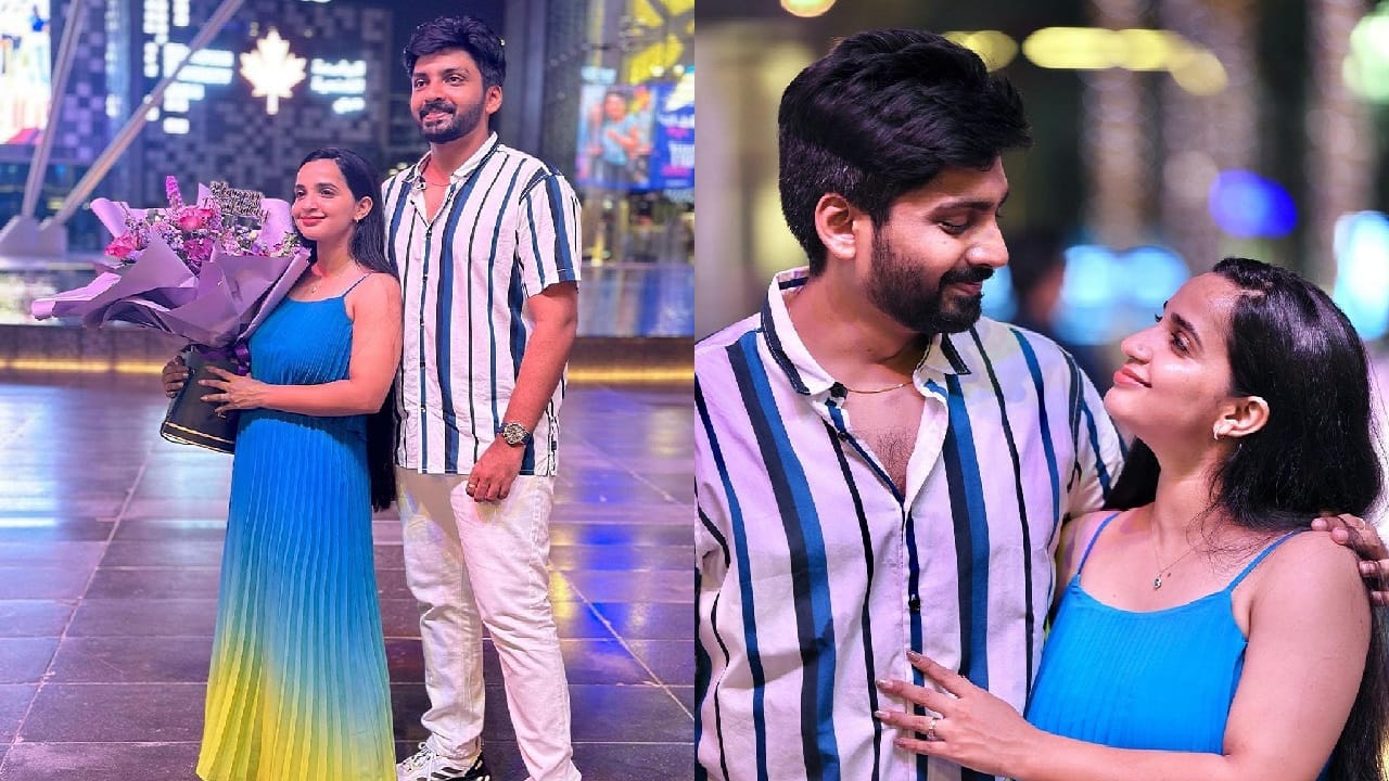 നിരവധി ഡാന്‍സ് റിയാലിറ്റി ഷോകളിലൂടെ പ്രേക്ഷകര്‍ക്ക് പ്രിയങ്കരിയായി മാറിയ താരമാണ് മാളവിക കൃഷ്ണദാസ്. മാളവിക കൃഷ്ണദാസും ഭര്‍ത്താവ് തേജസ് ജ്യോതിയും വിവാഹിതരായത് വലിയ വാര്‍ത്തയായിരുന്നു.
Instagram Image