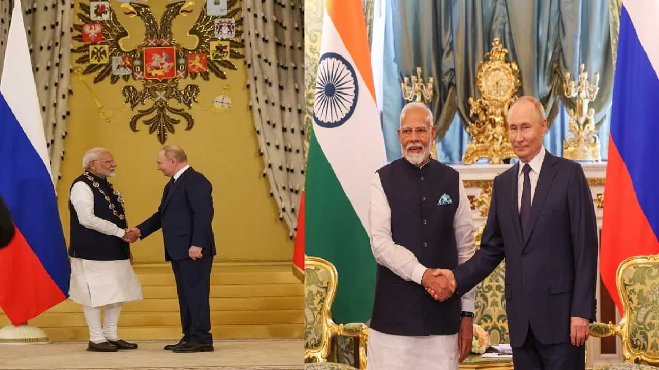 Russia Honors Modi: മോദിക്ക് ഓഡര്‍ ഓഫ് സെന്റ് ആന്‍ഡ്രു ബഹുമതി നല്‍കി പുടിന്‍; ഇന്ത്യക്കുള്ള അംഗീകാരമെന്ന് പ്രധാനമന്ത്രി