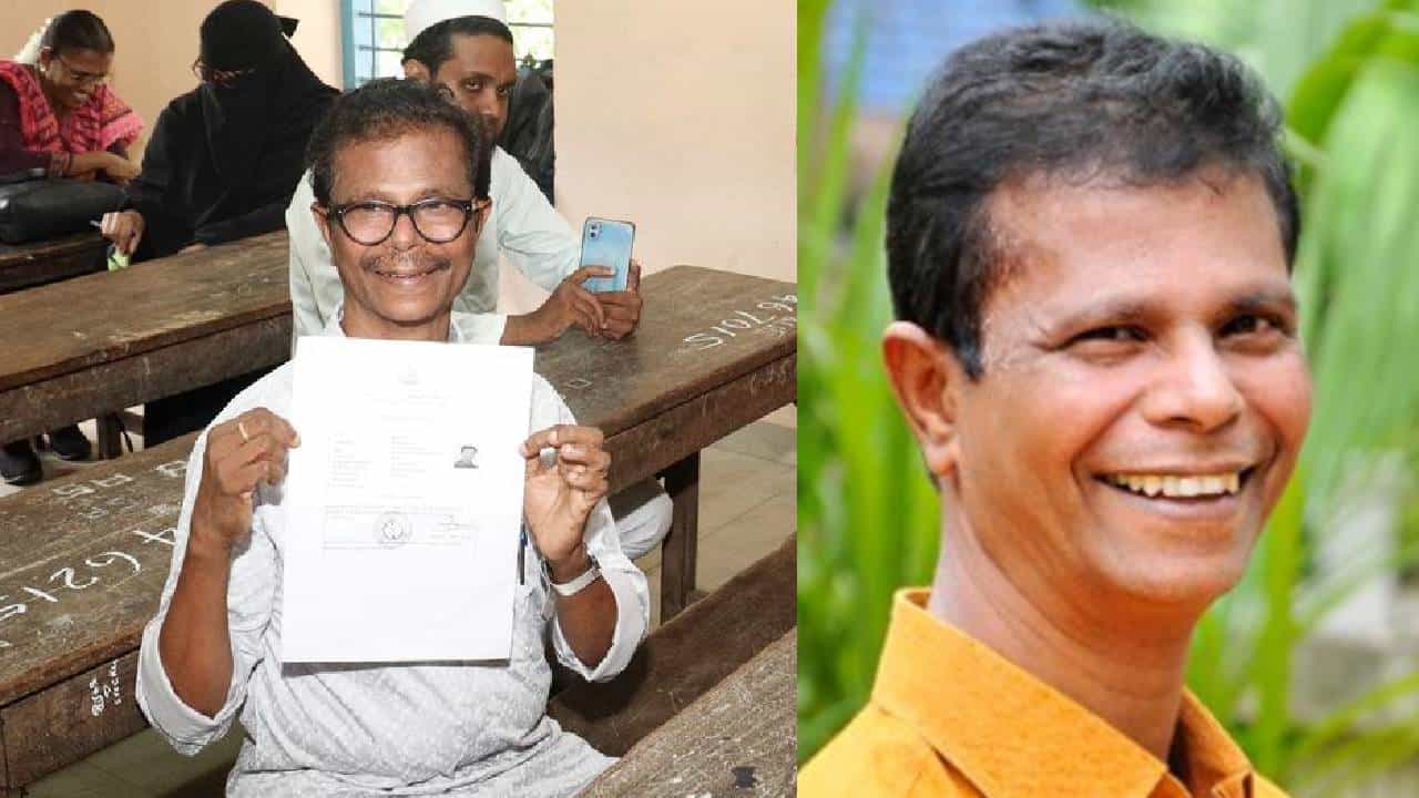 Indrans : ഒരാഴ്ചയായി ഇരുന്ന് പഠിക്കുന്നു, എന്താകുമെന്ന് അറിയില്ല; ഏഴാം ക്ലാസ് പരീക്ഷ എഴുതി നടന് ഇന്ദ്രന്സ് Indrans : ഒരാഴ്ചയായി ഇരുന്ന് പഠിക്കുന്നു, എന്താകുമെന്ന് അറിയില്ല; ഏഴാം ക്ലാസ് പരീക്ഷ എഴുതി നടന് ഇന്ദ്രന്സ്