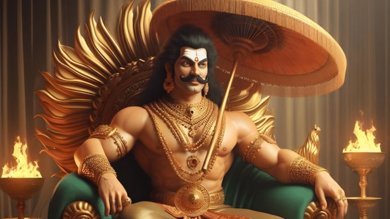 മഹാബലി സങ്കൽപത്തിലുള്ള നാട്ടുദൈവമാണ് ഓണത്താർ. ദേവാരാധന നിറഞ്ഞ തെയ്യം കലാരൂപത്തിന്റെ ചെറിയ പതിപ്പ്. -ഫോട്ടോ - SOCIAL MEDIA