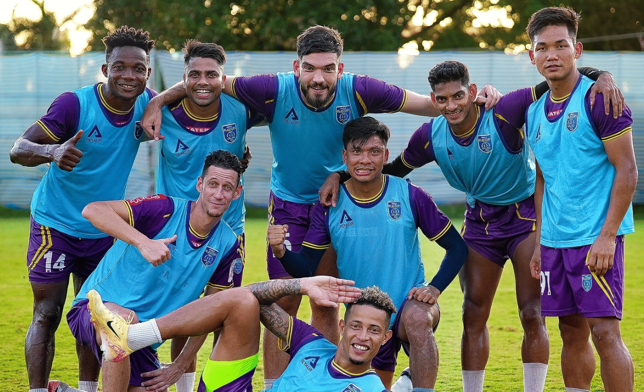 ISL: ഗുവാഹത്തിയിൽ കരുത്ത് കാട്ടാൻ കൊമ്പന്മാർ; ആദ്യ എവേ മാച്ചിന് ഒരുങ്ങി കേരളാ ബ്ലാസ്റ്റേഴ്സ്