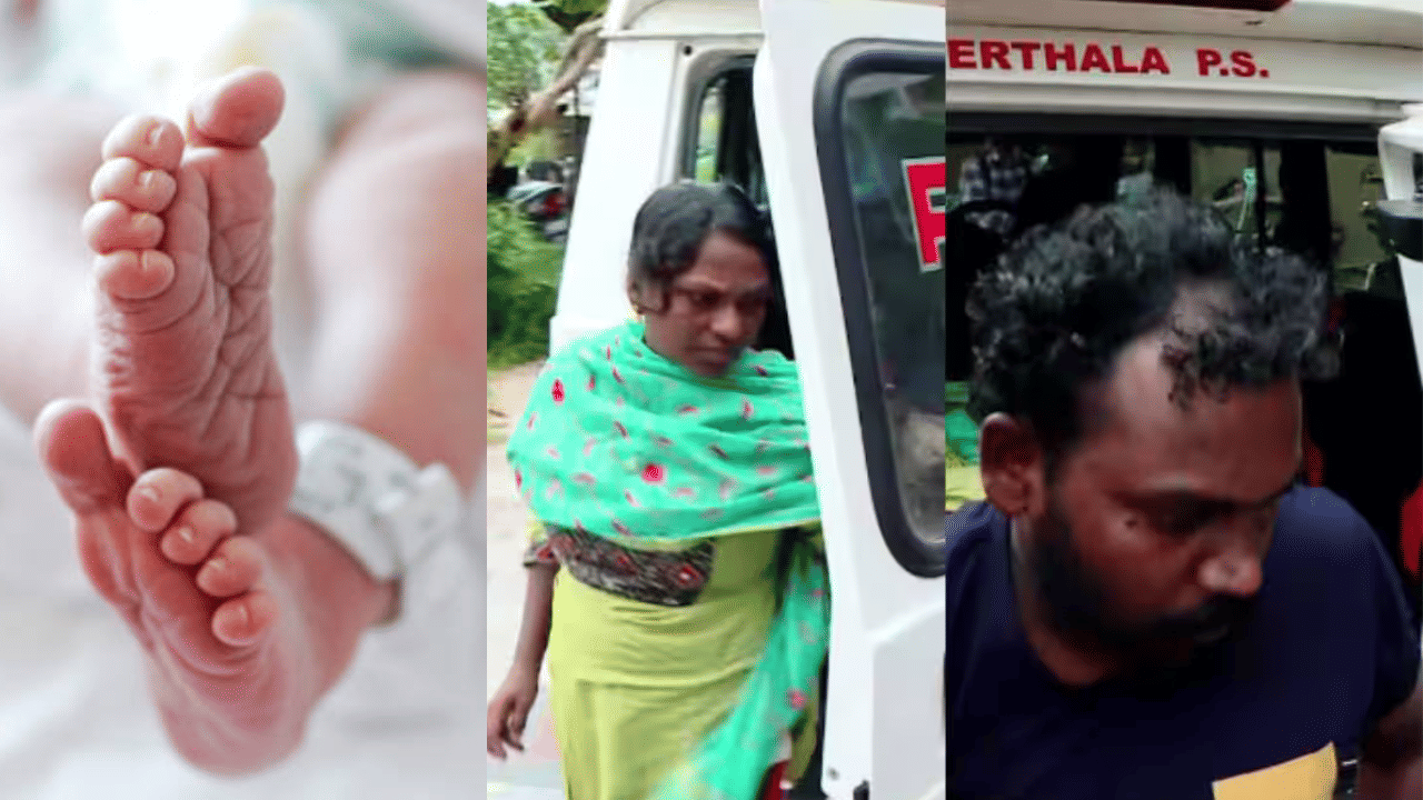 New Born Murder: ചേർത്തലയിലെ നവജാത ശിശുവിൻ്റെ മരണം; മൃതദേഹം ഒളിപ്പിച്ചത് ആൺസുഹൃത്തിൻറെ വീട്ടിലെ ശുചിമുറിയിൽ New Born Murder: ചേർത്തലയിലെ നവജാത ശിശുവിൻ്റെ മരണം; മൃതദേഹം ഒളിപ്പിച്ചത് ആൺസുഹൃത്തിൻറെ വീട്ടിലെ ശുചിമുറിയിൽ