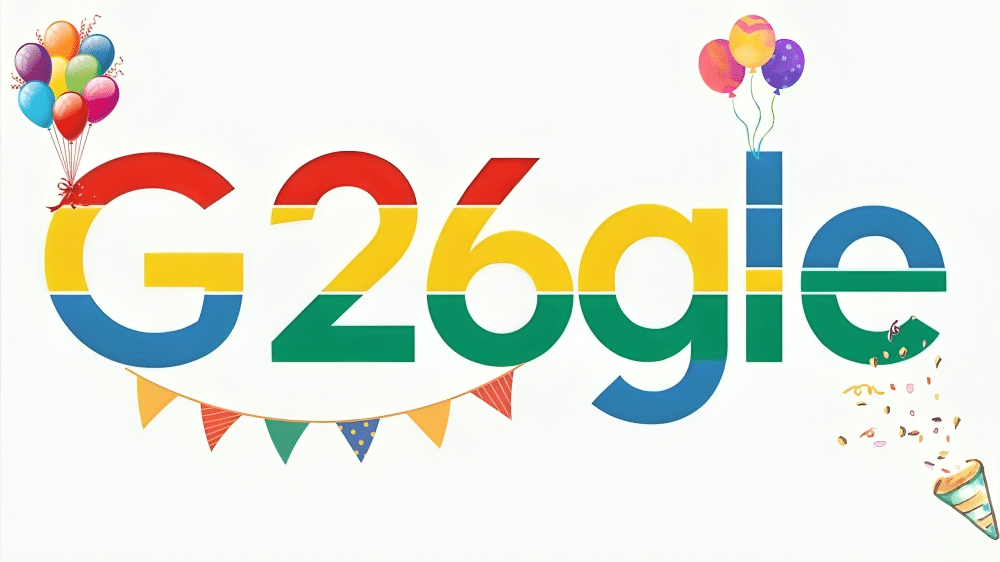 Google 26 Birthday: സന്തോഷ ജന്മദിനം ഗൂഗിളിന്; നമ്മുടെ സംശയങ്ങൾക്ക് ഗൂഗിൾ ഉത്തരം നൽകാൻ തുടങ്ങിയിട്ട് ഇന്ന്  26 വർഷം