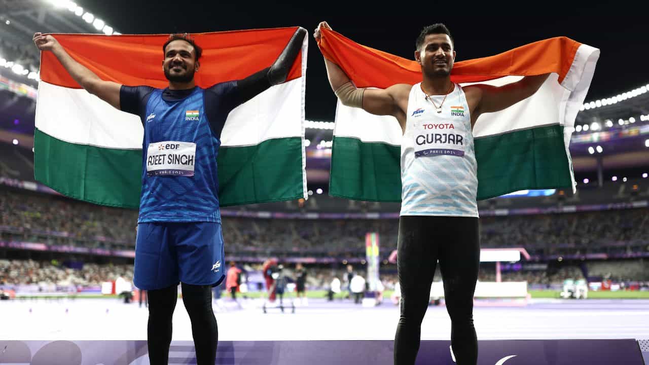 Paralympics 2024: ഹൈജമ്പിൽ വെള്ളിയും വെങ്കലവും, 400 മീറ്ററിൽ വെങ്കലം; എക്കാലത്തെയും മികച്ച പ്രകടനവുമായി ഇന്ത്യ Paralympics 2024: ഹൈജമ്പിൽ വെള്ളിയും വെങ്കലവും, 400 മീറ്ററിൽ വെങ്കലം; എക്കാലത്തെയും മികച്ച പ്രകടനവുമായി ഇന്ത്യ