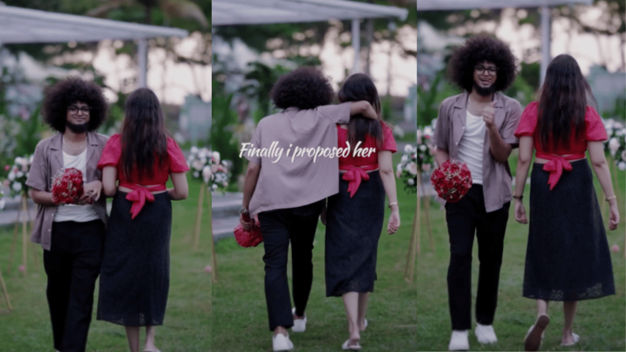 കാമുകിയുടെ മുഖം കാണിക്കാതെയായിരുന്നു റിഷി ആദ്യം വീഡിയോ പങ്കുവെച്ചത്. ഇതാരാണ് എന്ന തരത്തിലുള്ള ചർച്ചകൾ അവസാനിച്ചത് ഡോക്ടർ ഐശ്വര്യയെ കുറിച്ച് അറിഞ്ഞപ്പോഴായിരുന്നു. വൈകാതെ തന്നെ വിവാഹമുണ്ടാവുമെന്നും റിഷി അന്ന് പറഞ്ഞിരുന്നു. എന്നാൽ ഉപ്പും മുളകും ടീമിനെ തന്നെയായിരുന്നു റിഷി ആദ്യം കല്യാത്തിന് ക്ഷണിച്ചത്. നീലുവമ്മയ്ക്ക് ആദ്യം കത്ത് നൽകണമെന്ന് ആഗ്രഹിച്ചിരുന്നു അവൻ, അത് സാധിച്ചുവെന്നായിരുന്നു റിഷിയുടെ സ്വന്തം അമ്മ പറഞ്ഞത്. (​Image Credits: Instagram)

