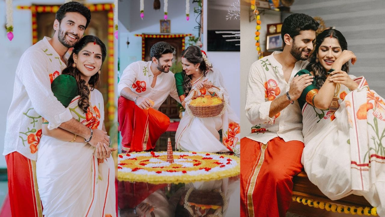 തങ്ങളുടെ ആദ്യത്തെ ഓണാഘോഷത്തെ കുറിച്ചും ദാമ്പത്യ ജീവിതത്തെ കുറിച്ചുമാണ് സ്വാസികയും പ്രേം ജേക്കബും മനസ് തുറക്കുന്നത്. തന്റെ വീട്ടില്‍ ഓണം അങ്ങനെ ആഘോഷിക്കാറില്ലെന്നും ആദ്യത്തെ ഓണം സ്വാസികയുടെ വീട്ടിലായിരുന്നുവെന്നുമാണ് പ്രേം പറയുന്നത്. എല്ലാ ആഘോഷങ്ങളും ഗംഭീരമാക്കണമെന്ന് ആഗ്രഹിക്കുന്ന ആളാണ് താനെന്നും അതിനാല്‍ ഓണം അടിപൊളിയാക്കിയെന്നുമാണ് സ്വാസിക പറയുന്നത്. ജിഞ്ചര്‍ മീഡിയ എന്റര്‍ടെയ്ന്‍മെന്റിന് നല്‍കിയ അഭിമുഖത്തിലാണ് ഇരുവരും മനസ് തുറക്കുന്നത്. (Image Credits: Instagram)