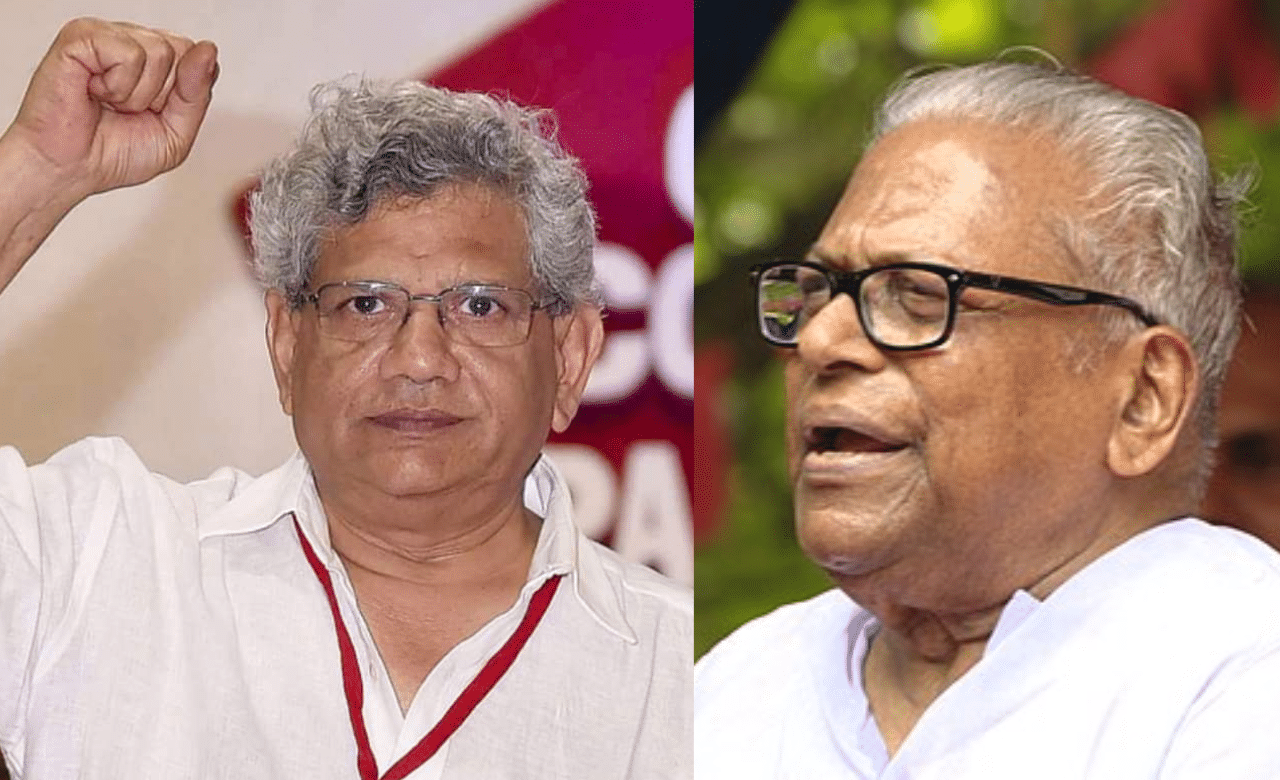 Sitaram Yechury: സഖാക്കൾക്ക് വിനയം വേണമെന്ന് ഓർമിപ്പിച്ച നേതാവ്; വി.എസിനെ ചേർത്തുനിർത്തിയ സീതാറാം യെച്ചൂരി