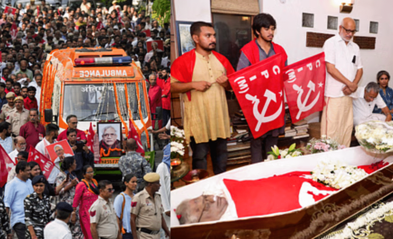 Sitaram Yechury: സീതാറാം യെച്ചൂരിക്ക് വിട നൽകി രാജ്യം; മൃതദേഹം എയിംസ് ആശുപത്രിക്ക് കൈമാറി