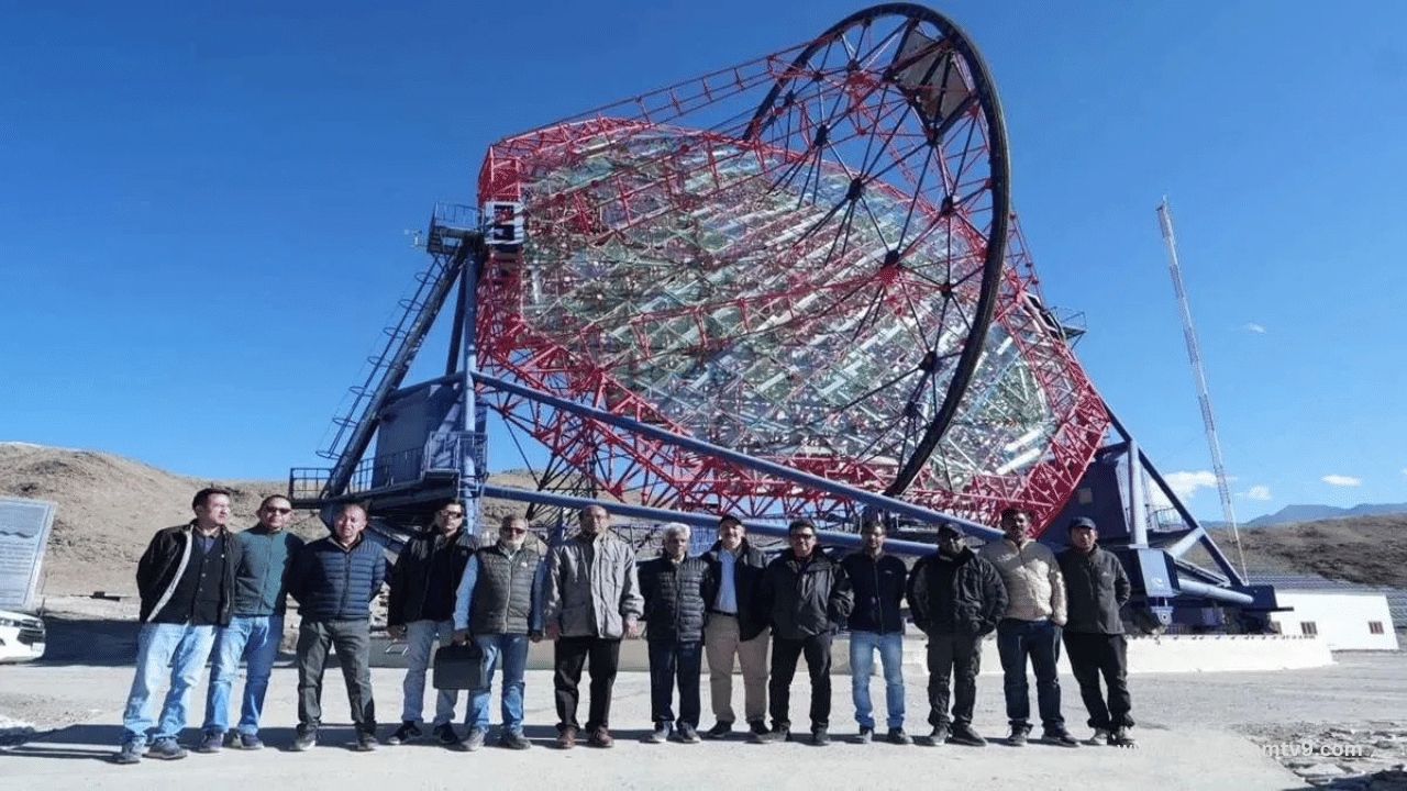 Cherenkov Telescope: അമ്പമ്പോ...! ഏഷ്യയിലെ ഏറ്റവും വലിയ ദൂരദർശിനി ലഡാക്കിൽ; ഉയരത്തിലും റെക്കോർഡ്