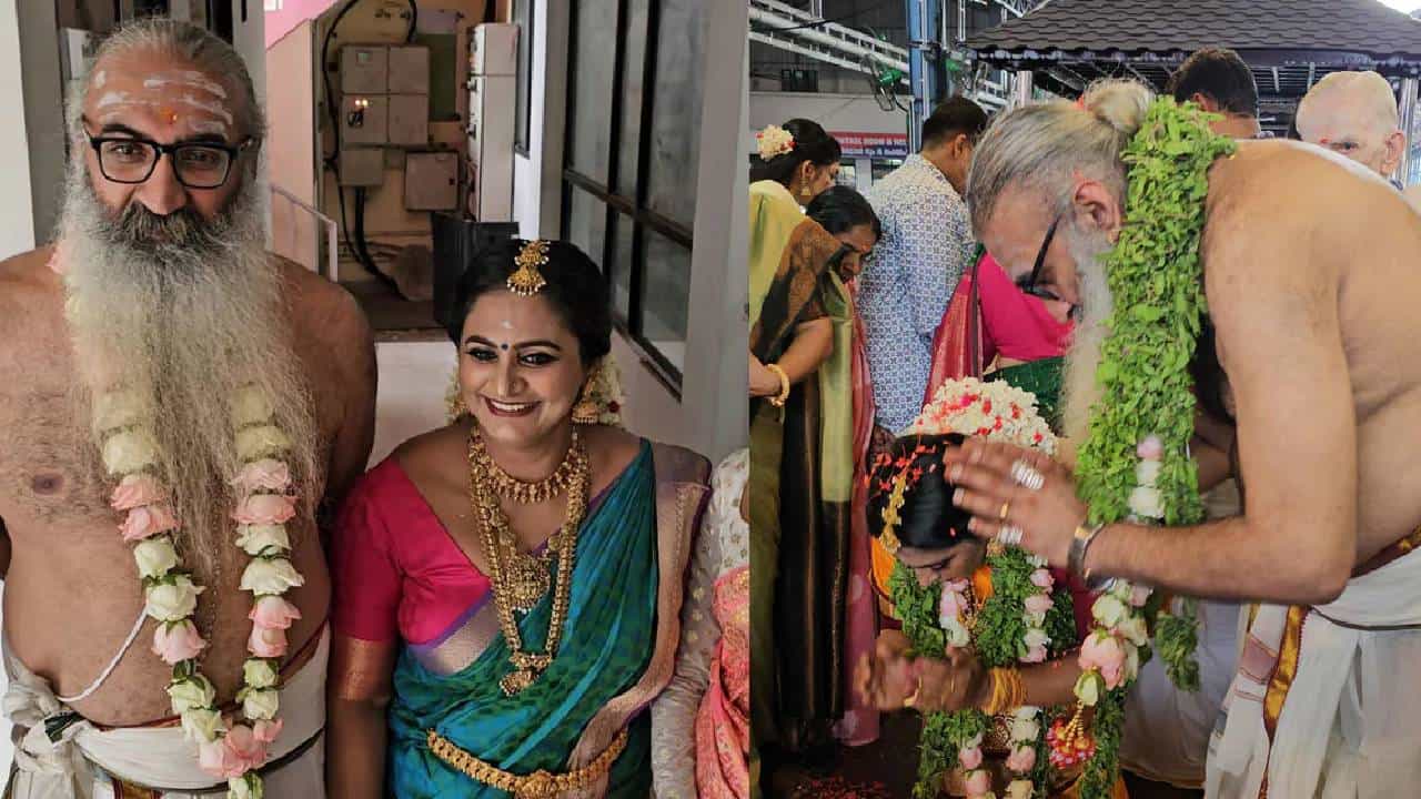 Divya Sridhar: മക്കള് സാക്ഷി; നടി ദിവ്യ ശ്രീധറും നടന് ക്രിസ് വേണുഗോപാലും വിവാഹിതരായി Divya Sridhar: മക്കള് സാക്ഷി; നടി ദിവ്യ ശ്രീധറും നടന് ക്രിസ് വേണുഗോപാലും വിവാഹിതരായി