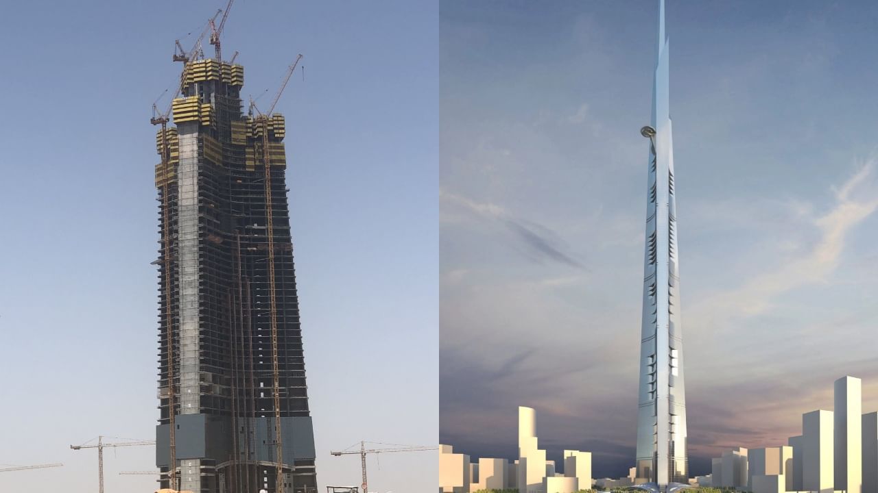 Jeddah Tower : ബുർജ് ഖലീഫയ്ക്ക് ഇനി രണ്ടാം സ്ഥാനം; ലോകത്തെ ഏറ്റവും ഉയരമുള്ള കെട്ടിടമായ ജിദ്ദ ടവറിൻ്റെ നിർമാണം പുനരാരംഭിച്ചു