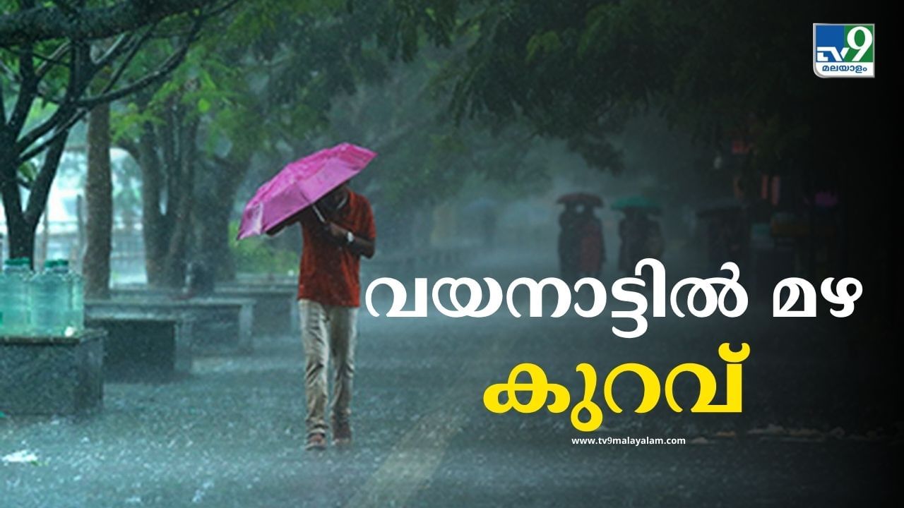 Kerala Rain: മഴയില്‍ പിന്നില്‍ ദുരന്തത്തില്‍ മുന്നില്‍; വയനാട്ടില്‍ മഴ കുറവ്‌