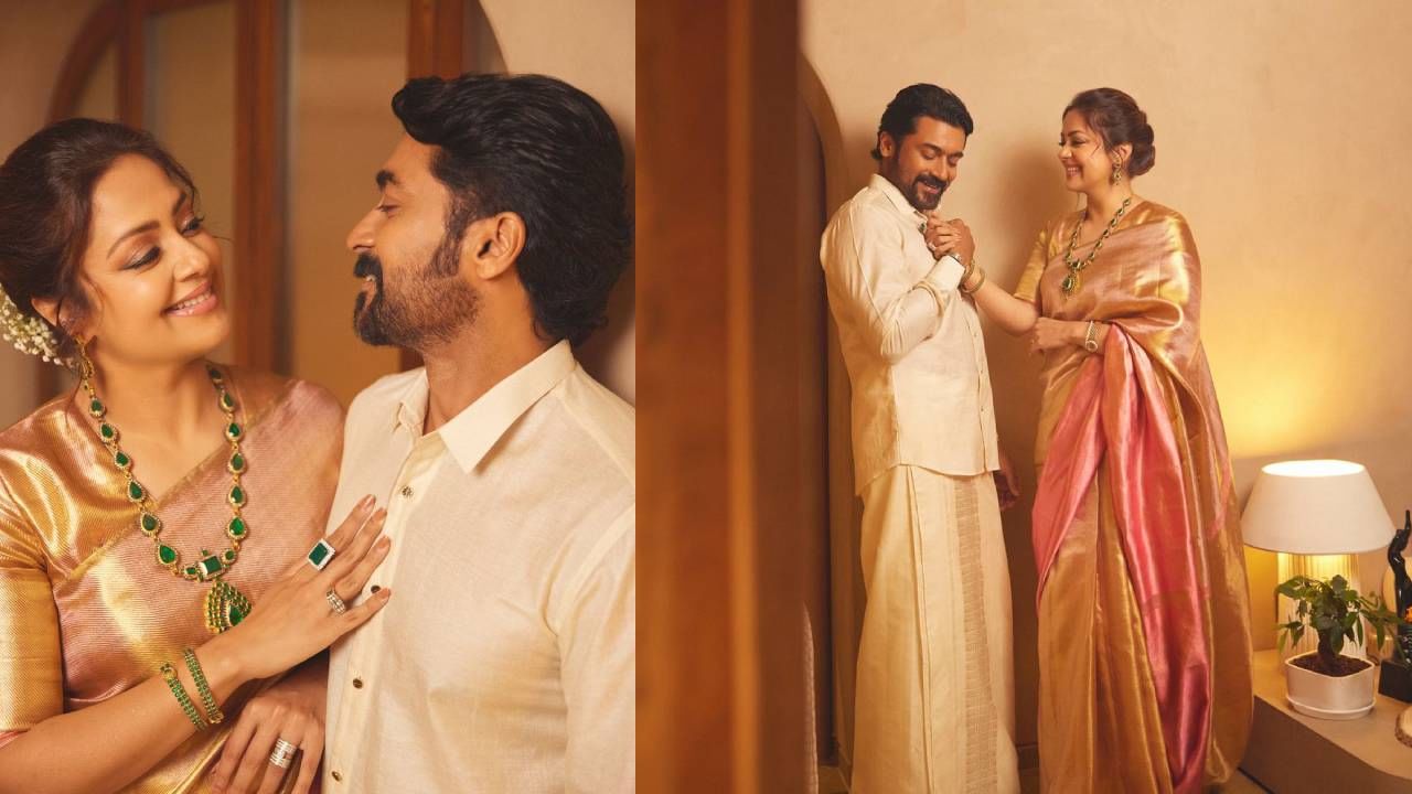 താൻ അറിയപ്പെടുന്ന സംവിധായകര്ക്കൊപ്പം പ്രവര്ത്തിക്കുമ്പോള് പുതുമുഖ സംവിധായകരുടെ പ്രോജക്ടുകള്ക്കൊപ്പമാണ് ജ്യോതിക പ്രവർത്തിച്ചതെന്നും താരം പറയുന്നു. എന്നാൽ മുംബൈയിലേക്ക് മാറിയതോടെ ശ്രീകാന്ത്, ശൈതാന്, ഡബ്ബ കാര്ട്ടല്, കാതല് തുടങ്ങിയ വൈവിധ്യമുള്ള പ്രോജക്ടുകളില് വര്ക്ക് ചെയ്യാന് അവള്ക്ക് സാധിച്ചുവെന്ന് സൂര്യ പറഞ്ഞു. ഇത് കുടുംബജീവിതത്തിലും സഹായിച്ചുവെന്നാണ് സൂര്യ പറയുന്നത്. (image credits: instagram)