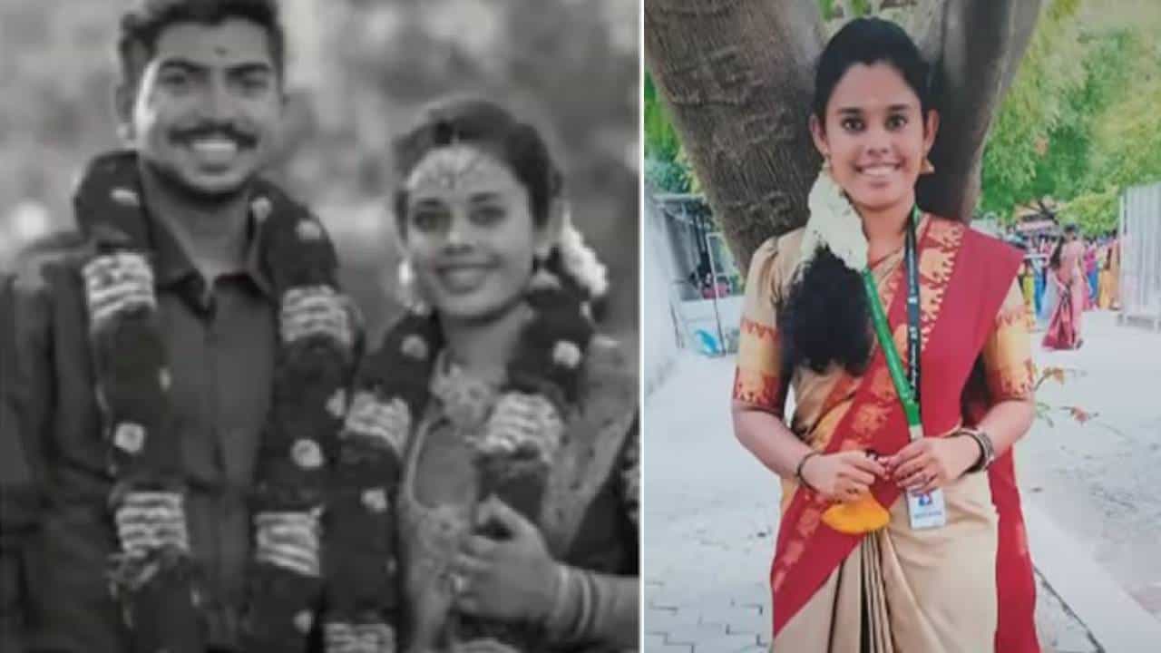Dowry Harassment: എച്ചിൽ പാത്രത്തിൽ കഴിക്കാൻ നിർബന്ധിച്ചു; സ്ത്രീധനം കുറഞ്ഞെതിന്റെ പേരിൽ വഴക്ക്; കോളേജ് അധ്യാപിക ഭർതൃവീട്ടിൽ ജീവനൊടുക്കി Dowry Harassment: എച്ചിൽ പാത്രത്തിൽ കഴിക്കാൻ നിർബന്ധിച്ചു; സ്ത്രീധനം കുറഞ്ഞെതിന്റെ പേരിൽ വഴക്ക്; കോളേജ് അധ്യാപിക ഭർതൃവീട്ടിൽ ജീവനൊടുക്കി