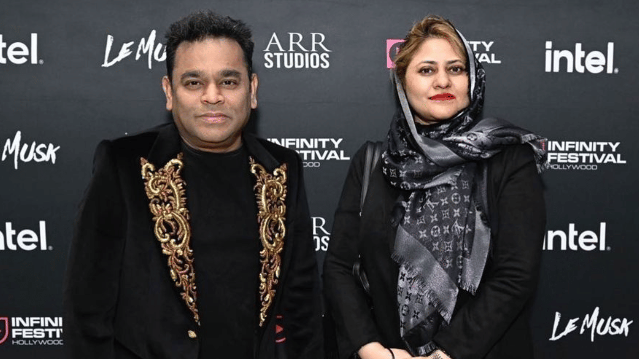 എആർ റഹ്മാനും ഭാര്യ സൈറ ഭാനുവും വേർപിരിയുന്നെന്ന വാർത്ത പുറത്തുവന്നത് മുതൽ എല്ലാവരിലും ഉയർന്ന ചോദ്യമാണ്, ആരാണ് സൈറ ഭാനു എന്നത്. റഹ്മാന്റെ ഭാര്യ എന്ന നിലയില്ലാതെ ഭാനുവിന്റെ സ്വകാര്യജീവിതത്തെ കുറിച്ച് ഭൂരിഭാഗം പേർക്കും അറിയില്ല. കുടുംബജീവിതം സ്വകാര്യമായി തന്നെ സൂക്ഷിക്കാനാണ് റഹ്മാനും സൈറയും ഇഷ്ടപ്പെട്ടിരുന്നത്. (Image Credits: AR Rahman Instagram)