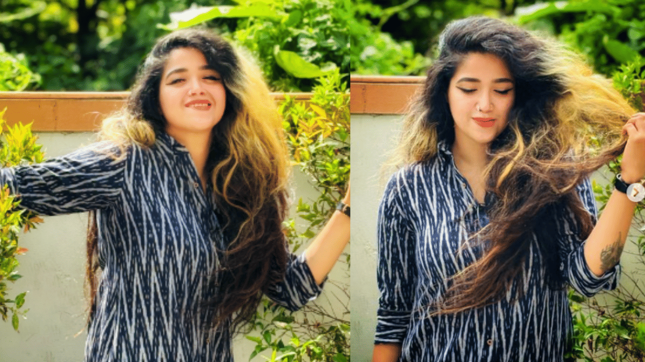 ഡിവോഴ്‌സ് ഇല്ലാത്ത കല്യാണമാണ് തന്റെ ആഗ്രഹമെന്ന് ഗായിക അഭിരാമി സുരേഷ്. സഹോദരി അമൃത സുരേഷിനൊപ്പമുള്ള ക്യു ആന്റ് എ വ്ലോ​ഗിലായിരുന്നു അഭിരാമി തന്റെ ആഗ്രഹം പങ്കുവെച്ചത്. (Image Credits: Abhirami Suresh)