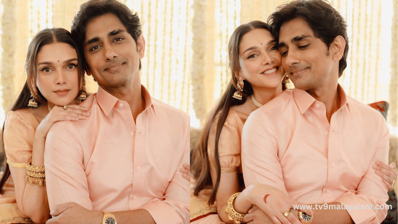 മാസങ്ങൾക്ക് മുൻപാണ് അദിതി റാവു ഹൈദൈരിയും സിദ്ധാർത്ഥും തമ്മിൽ വിവാഹിതരായത്. വളരെ ലളിതമായ വിവാഹത്തിന്റെ ചിത്രങ്ങൾ സോഷ്യൽ മീഡിയയിൽ വൈറലാവുകയും ചെയ്തിരുന്നു. ഇപ്പോഴിതാ വിവാഹ ചടങ്ങുകളിലെ ഏറ്റവും മനോഹരമായ ഏതാനും നിമിഷങ്ങളെ കുറിച്ച് പറഞ്ഞ് എത്തിയിരിക്കുകയാണ് താര ദമ്പതികൾ. (Image Credits: Instagram)
