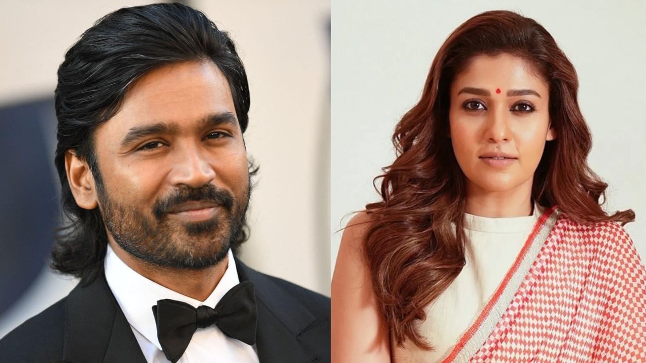 Dhanush and Nayanthara