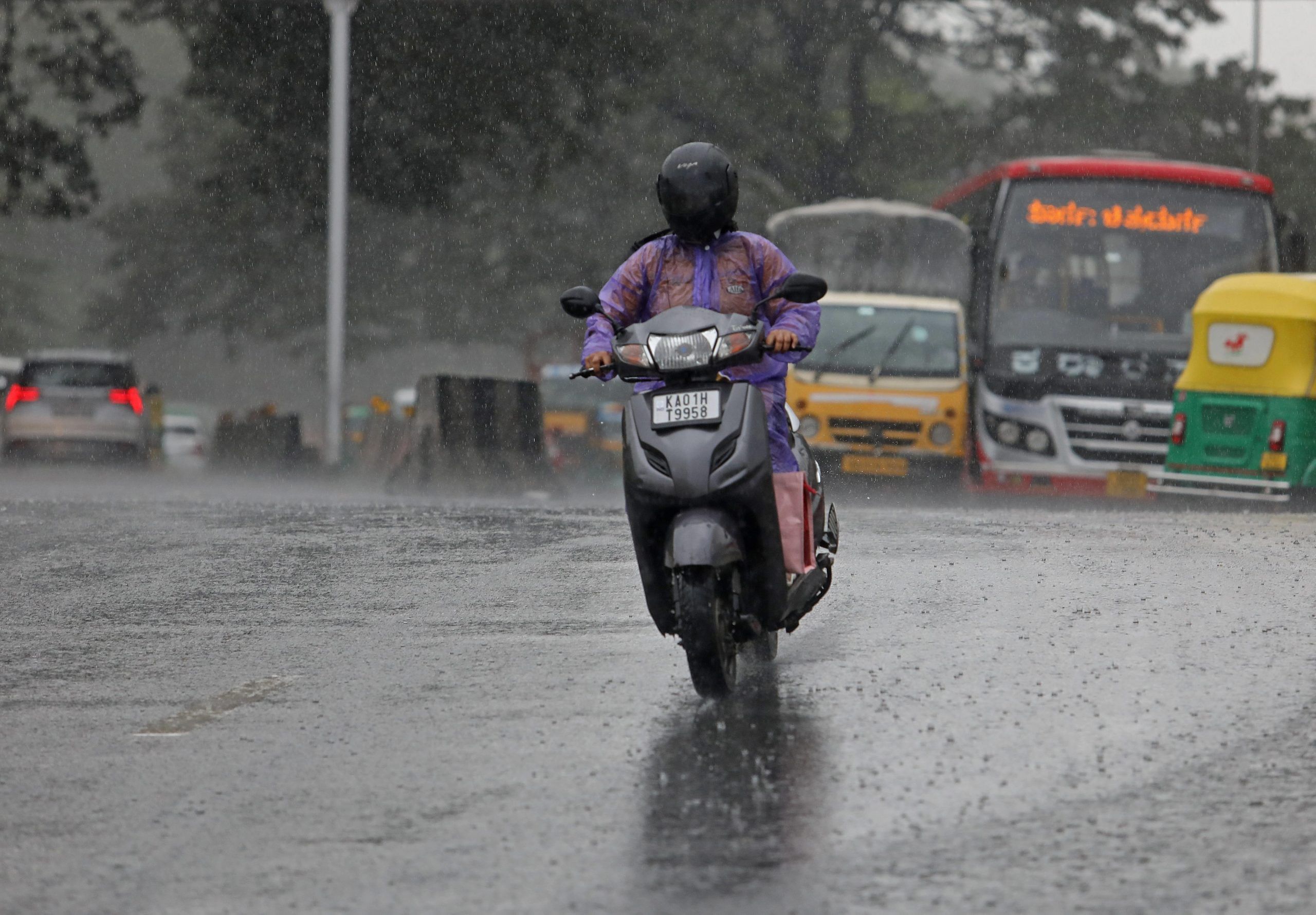 Weather: Rains in Bengaluru