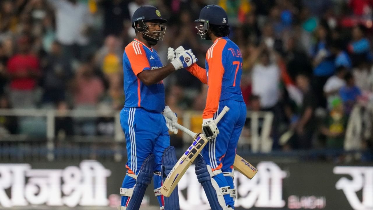 SA vs IND Century For Tilak Varma And Sanju Samson