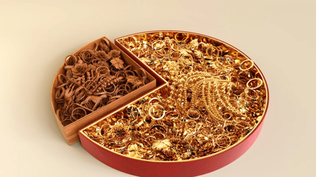 ബുക്കിംഗുകള്‍ വഴി വില കുതിച്ചാല്‍ ബുക്കിംഗ് നിരക്കിലും, വില കുറഞ്ഞാല്‍ വിപണി നിരക്കിലും സ്വര്‍ണ്ണം സ്വന്തമാക്കാം. സംസ്ഥാനത്ത് നിലവില്‍ വെള്ളി വിലയിലും മാറ്റമില്ല. വെള്ളി ഗ്രാമിന് 105.90 രൂപയാണ്. 8 ഗ്രാം വെള്ളിക്ക് 847.20 രൂപയും, 10 ഗ്രാമിന് 1,059 രൂപയുമാണ്. ( IMAGE -FREEPIK )