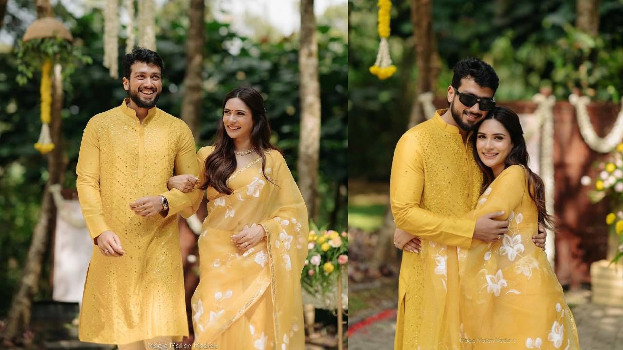 കാളിദാസ് തന്നെയാണ് ചിത്രങ്ങള് പങ്കുവച്ചത്.കഴിഞ്ഞ വര്ഷം നവംബറില് ചെന്നൈയില് വച്ചായിരുന്നു കാളിദാസും താരിണിയും തമ്മിലുള്ള വിവാഹ നിശ്ചയം നടന്നത്. മോഡലിങ് രംഗത്ത് സജീവമായ തരിണി നീലഗിരി സ്വദേശിയാണ്. 2021 ലെ മിസ് യൂണിവേഴ്സ് ഇന്ത്യ തേഡ് റണ്ണര് അപ്പായും തരിണി തിരഞ്ഞെടുക്കപ്പെട്ടിരുന്നു. (image credits: instagram)