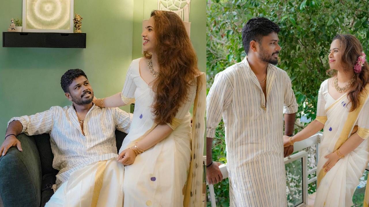 സഞ്ജുവിന് തിരുവനന്തപുരത്ത് മാത്രമല്ല വീടുകളും ഫ്‌ളാറ്റുകളുമുള്ളത്. മുംബൈ, ഹൈദരാബാദ്, ബെംഗളൂരു എന്നിവിടങ്ങളിലും സഞ്ജു സ്വന്തമായി ആഡംബര വീടുകൾ വാങ്ങിയിട്ടുണ്ട്. ഇവിടങ്ങളിൽ എത്തുമ്പോൾ അവിടെയാണ് താമസം.സഞ്ജുവിന്റെ തിരുവനന്തപുരത്തെ ബംഗ്ലാവിന് മനോഹരമായ ഡിസൈനാണ് ഉള്ളത്. (image credits: instagram)