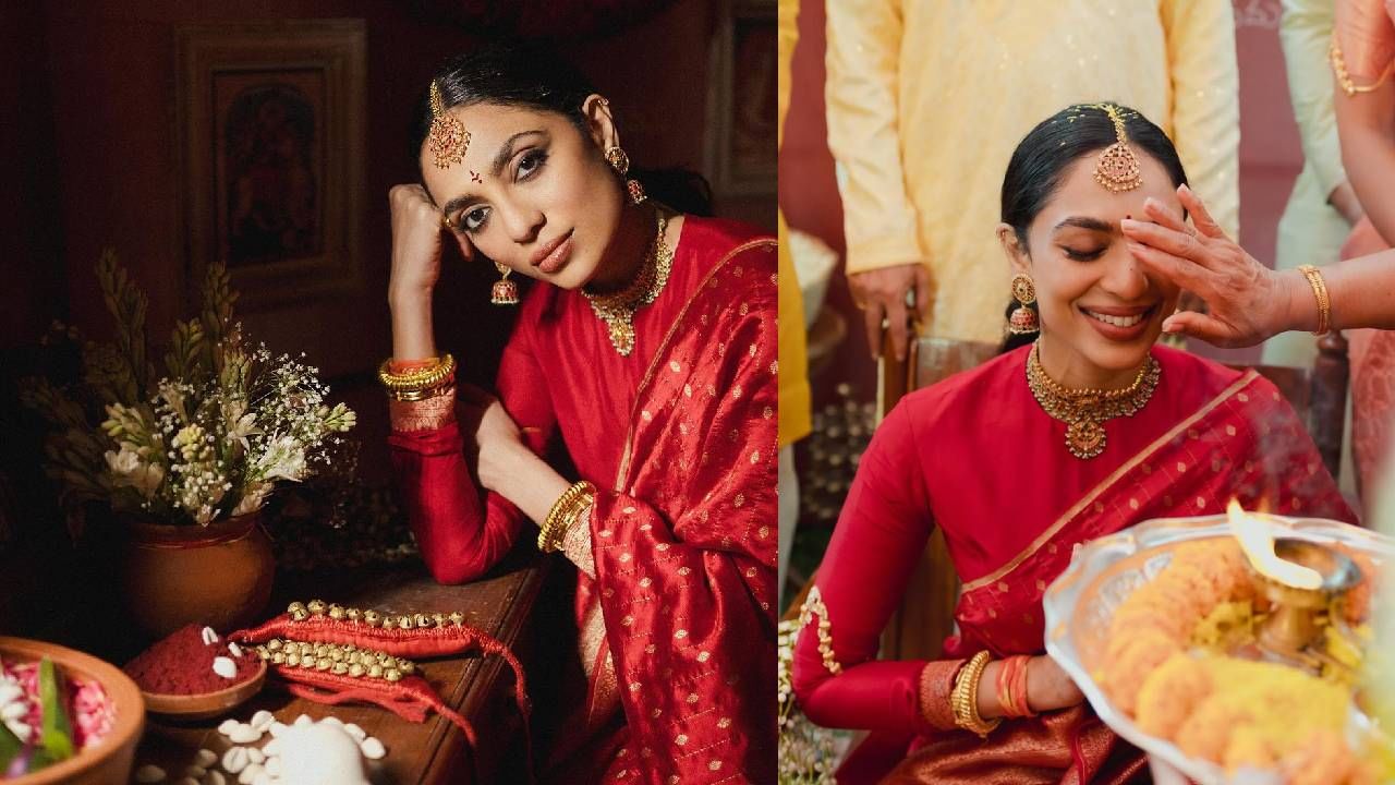 നടി ശോഭിത തന്നെയാണ് ചിത്രങ്ങൾ സോഷ്യൽ മീഡിയയിലൂടെ പങ്കുവച്ചിരിക്കുന്നത്. ഇപ്പോഴിതാ
വിവാഹത്തിന് സൗത്ത് ഇന്ത്യൻ സിനിമയിലെ പ്രമുഖ താരങ്ങളെല്ലാം പങ്കെടുക്കുന്നു എന്നാണ് റിപ്പോർട്ട്. മൊത്തം അക്കിനേനി കുടുംബവും, ദഗുപതി കുടുംബവും വിവാഹത്തിലുണ്ടാവും. (image credits: instagram)