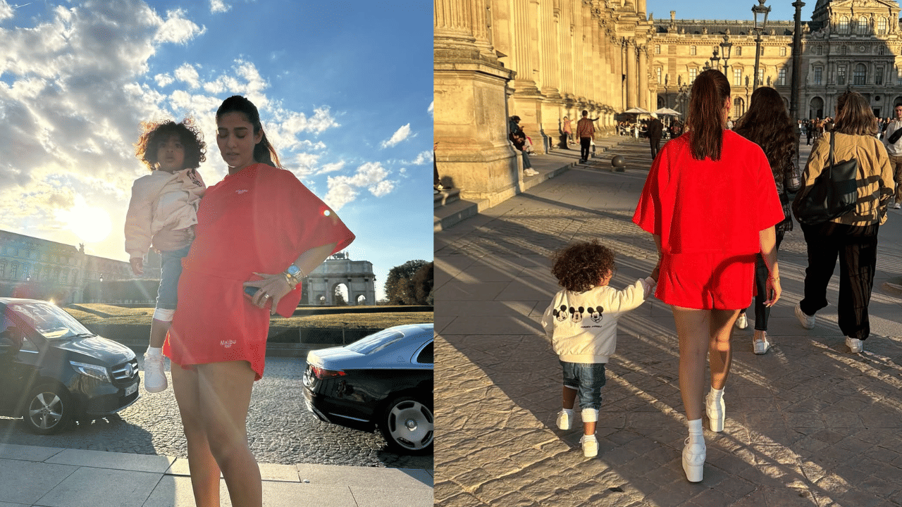 "ഞങ്ങൾക്ക് ഇതുവരെ ലഭിച്ചിട്ടുള്ളതിൽ വെച്ച് ഏറ്റവും മികച്ച അവധിക്കാലത്തിന്റെ മധുരമുള്ള ചെറിയ നിമിഷങ്ങൾ" എന്ന അടികുറിപ്പോട് കൂടിയാണ് താരം ചിത്രങ്ങൾ പങ്കുവെച്ചിരിക്കുന്നത്. (Image Credits: Nayanthara Instagram)