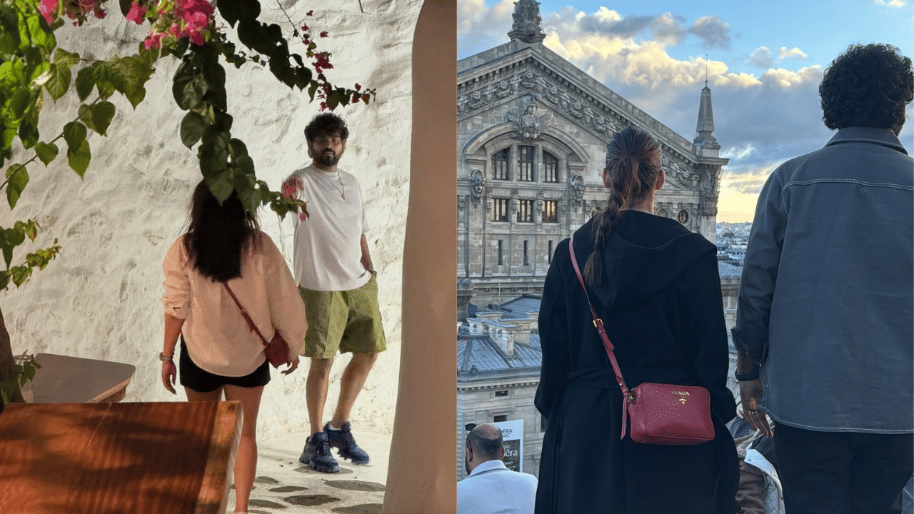 യാത്ര ചെയ്യാൻ ഏറെ ഇഷ്ടമുള്ള താര ദമ്പതികളാണ് നയൻതാരയും വിഘ്‌നേശ് ശിവനും. ഇതിന്റെ ചിത്രങ്ങളും വിശേഷങ്ങളും ഇരുവരും സമൂഹ മാധ്യമങ്ങൾ വഴി ആരാധകരുമായി പങ്കുവയ്ക്കാറുമുണ്ട്. ഇപ്പോഴിതാ, പാരീസ് യാത്രയുടെ ചിത്രങ്ങളാണ് നയൻ‌താര ഇൻസ്റ്റാഗ്രാമിലൂടെ ആരാധകർക്കായി പങ്കുവെച്ചത്. (Image Credits: Nayanthara Instagram)
