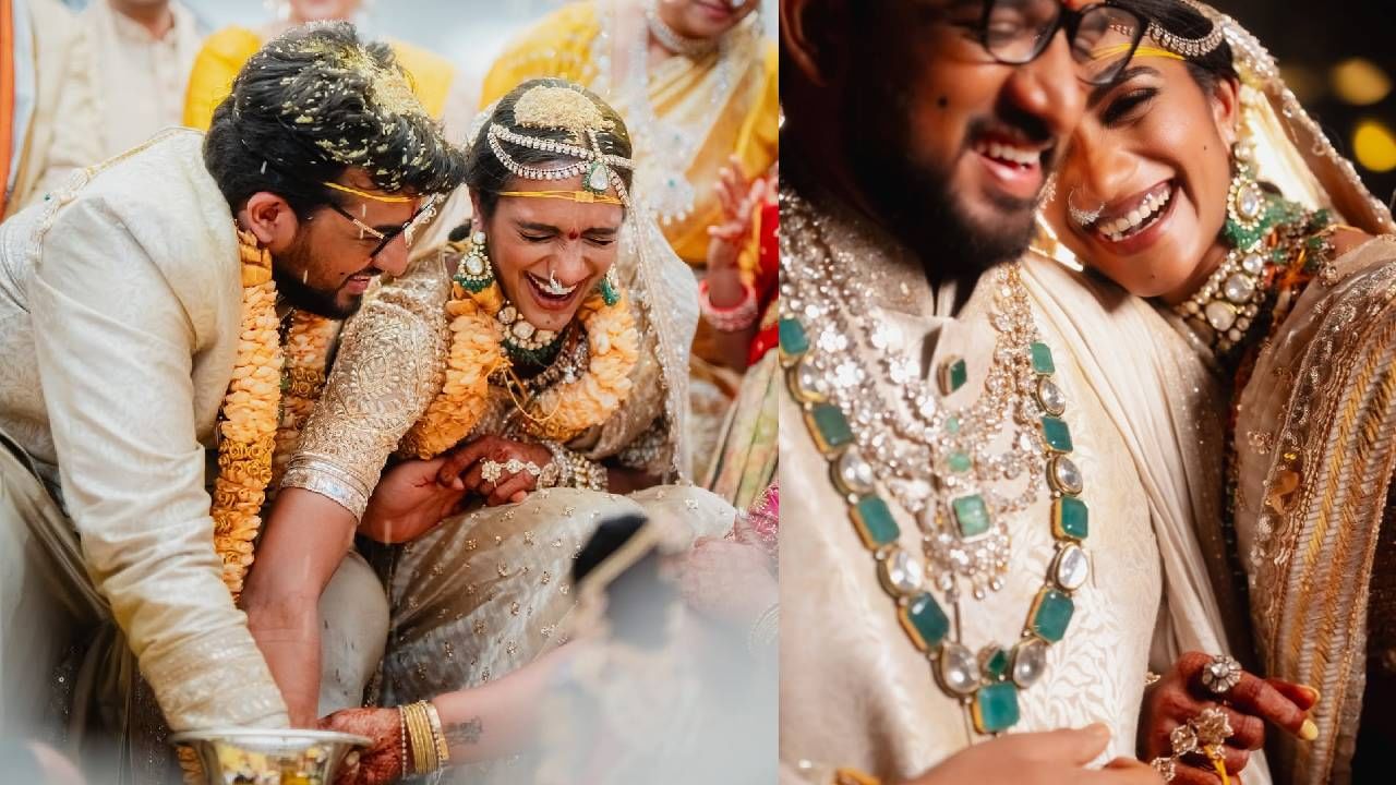 PV Sindhu marries Venkata Datta Sai: രാജകീയ പ്രൗഢിയിൽ അണിഞ്ഞൊരുങ്ങി പിവി സിന്ധു; പാരമ്പര്യതനിമയിൽ വെങ്കട ദത്ത; വിവാഹചിത്രങ്ങൾ പങ്കുവച്ച് താരം