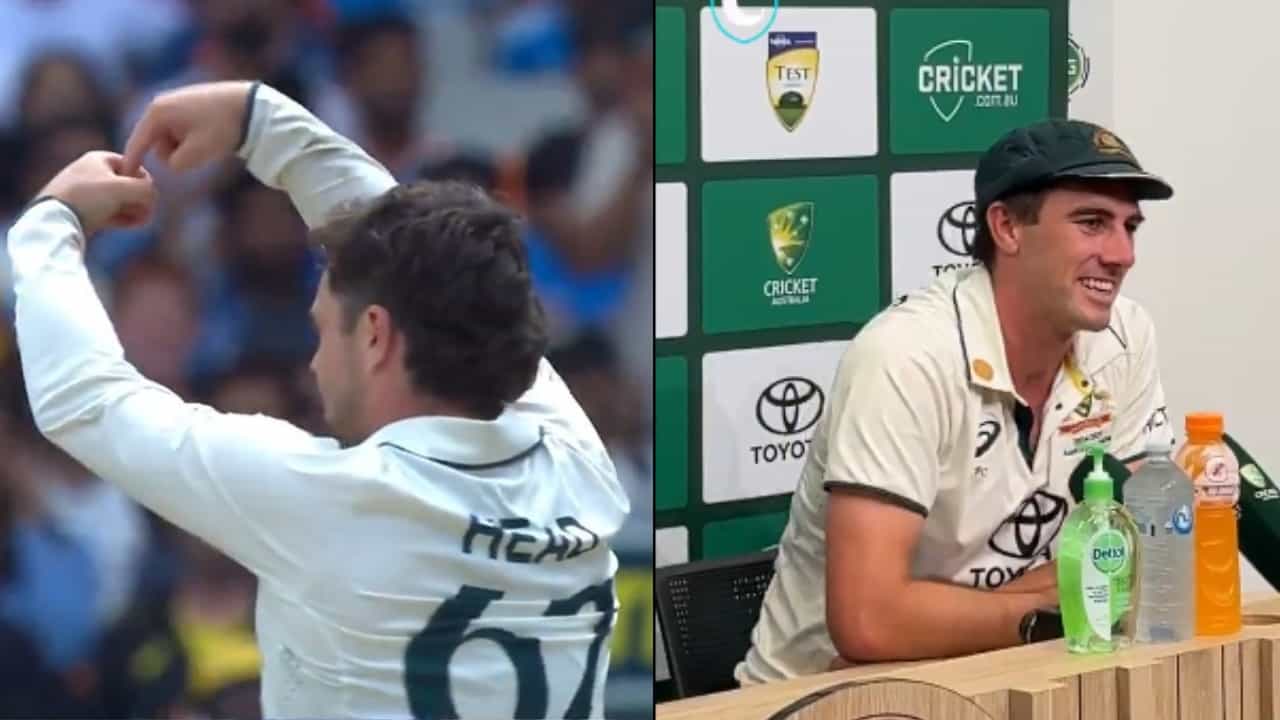 IND vs AUS : ഋഷഭ് പന്തിൻ്റെ വിക്കറ്റ് വീഴ്ത്തിയതിന് ശേഷം ട്രാവിസ് ഹെഡ് കാണിച്ചത് അശ്ലീല ആംഗ്യമല്ല; ഉദ്ദേശിച്ചത് ഇതാണെന്ന് പാറ്റ് കമ്മിൻസ് IND vs AUS : ഋഷഭ് പന്തിൻ്റെ വിക്കറ്റ് വീഴ്ത്തിയതിന് ശേഷം ട്രാവിസ് ഹെഡ് കാണിച്ചത് അശ്ലീല ആംഗ്യമല്ല; ഉദ്ദേശിച്ചത് ഇതാണെന്ന് പാറ്റ് കമ്മിൻസ്