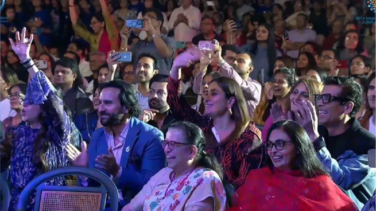 പരിപാടിക്ക് ഐശ്വര്യ റായ്, അഭിഷേക് ബച്ചൻ, ജെനീല, റിതേഷ് ദേശ്മുഖ് തുടങ്ങിയ ബോളിവുഡിലെ താരങ്ങളൊക്കെ എത്തിയിരുന്നു.ഇവരുടെ മക്കൾ എല്ലാം ഇവിടെയാണ് പഠിക്കുന്നത്. എന്നാൽ മലയാളികൾക്കിടയിൽ ഇത് വൈറലായത് ഇത് കൊണ്ട് അല്ല. മലയാളിയുടെ പ്രിയ താരം പൃഥ്വിരാജും ഭാര്യ സുപ്രിയയും  വാർഷികാഘോഷത്തിന് എത്തി എന്നതാണ്.  (image credits:instagram)