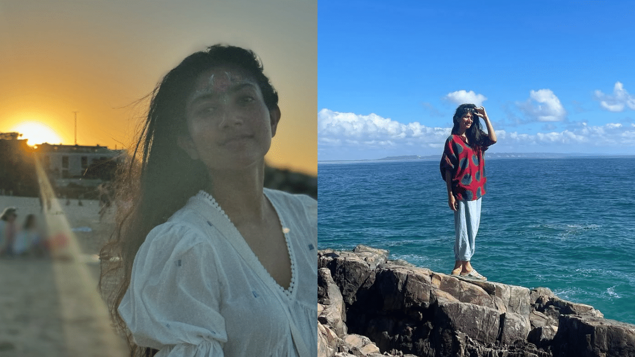 'ഒരു മനോഹരമായ യാത്രയുടെ ഓർമയ്ക്ക്, ഒപ്പം സ്നേഹം നിറഞ്ഞ ആളുകളും, സാഹസികതയും അല്പം ചിരിയും' എന്ന അടിക്കുറിപ്പോടെയാണ് സായ് പല്ലവി ചിത്രങ്ങൾ പങ്കുവെച്ചത്. ഓസിസ് യാത്രയിലെ ആദ്യ ഭാഗത്തിന്റെ ചിത്രങ്ങളാണ് ഇതെന്നും നടി പോസ്റ്റിൽ സൂചിപ്പിക്കുന്നു. (Image Credits: Sai Pallavi Instagram)