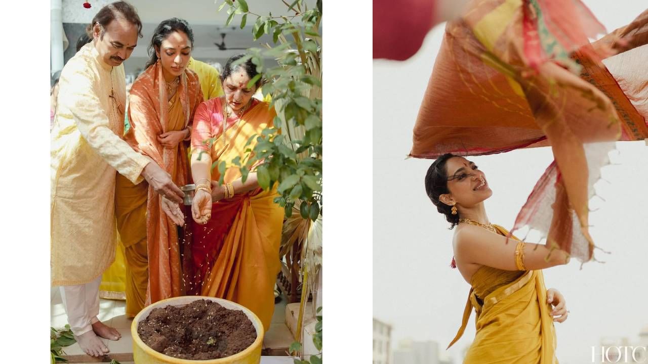 സാമന്ത ധുലീപാല എന്നാണ് സഹോദരിയുടെ പേര്. നാഗചൈതന്യയുടെ ആദ്യ ഭാര്യയുടെ പേരും ഇത് തന്നെയായതുകൊണ്ട് സോഷ്യൽ മീഡിയയിൽ പ്രചരിക്കുന്നത് സാമന്ത വിവാഹത്തിന് അനുഗ്രഹിക്കാൻ എത്തിയെന്നാണ്.വിവാഹത്തിനു മുൻപുള്ള ആഘോഷത്തിന്റെ ചിത്രങ്ങൾ നടി ശോഭിത തന്നെ സോഷ്യൽ മീഡിയയിൽ പങ്കുവച്ചിരുന്നു. (Image credits: instagram)
