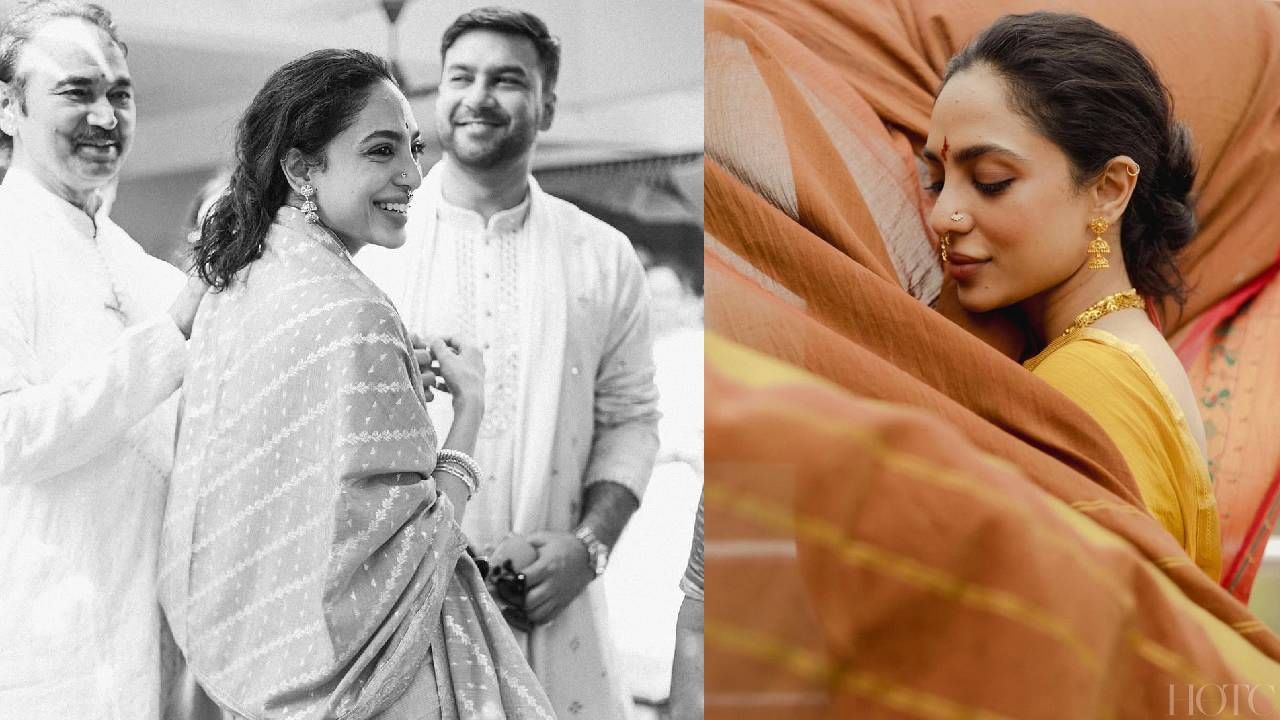 ഞായറാഴ്ച, സാമന്ത ധൂലിപാല രാത സ്ഥാപന, മംഗളസ്നാനം ചടങ്ങുകളുടെ ഫേട്ടോകൾ പോസ്റ്റ് ചെയ്തിരുന്നു, സാമന്ത ശോഭിതയ്ക്ക് ഹൽദി പുരട്ടുന്നതും ആചാരങ്ങളിൽ പങ്കെടുക്കുന്നതും ചിത്രങ്ങളിൽ കാണാം. സാമന്ത ധൂലിപാല ശോഭിതയുടെ വിവാഹത്തിന് മുമ്പുള്ള പരമ്പരാഗത വസ്ത്രത്തിലും കുടുംബത്തിന്റെ പാരമ്പര്യ ആഭരണങ്ങൾ കൊണ്ട് അലങ്കരിച്ച ചിത്രങ്ങളും പങ്കിട്ടിട്ടുണ്ട്.(Image credits: instagram)