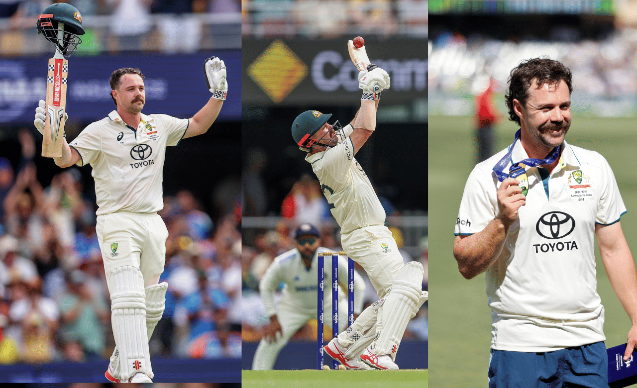 അരക്കെട്ടിൽ ഹെഡിന് പരിക്കേറ്റതായും വരാനിരിക്കുന്ന ബോക്സിംഗ് ഡേ ടെസ്റ്റും മെൽബൺ ടെസ്റ്റും താരത്തിന് നഷ്ടമാകുമെന്നും റിപ്പോർട്ടുകളുണ്ട്. എന്നാൽ ക്രിക്കറ്റ് ഓസ്ട്രേലിയ ഇക്കാര്യത്തിൽ വ്യക്തത വരുത്തിയിട്ടില്ല. (Image Credits: PTI)