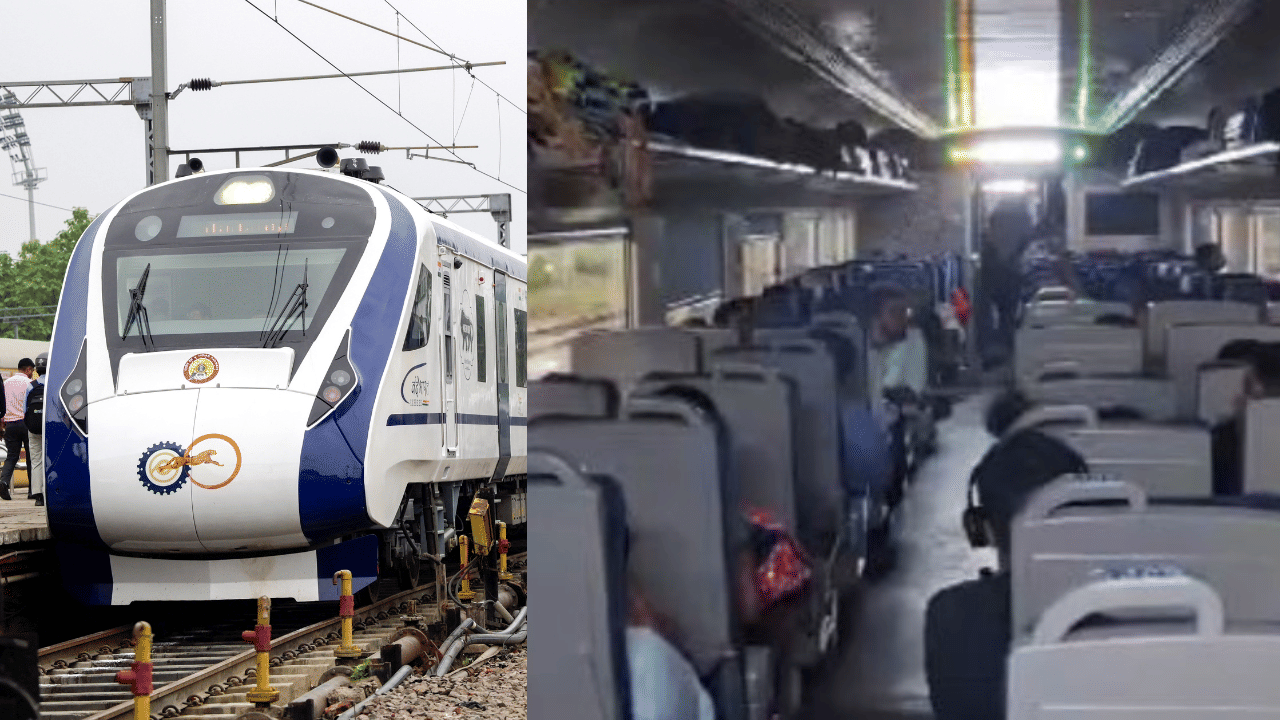 Vande Bharat Express: കാസർകോട്-തിരുവനന്തപുരം വന്ദേഭാരത് വഴിയിൽ കുടുങ്ങി; വാതിൽ തുറക്കാൻ കഴിയുന്നില്ല, വലഞ്ഞ് യാത്രക്കാർ