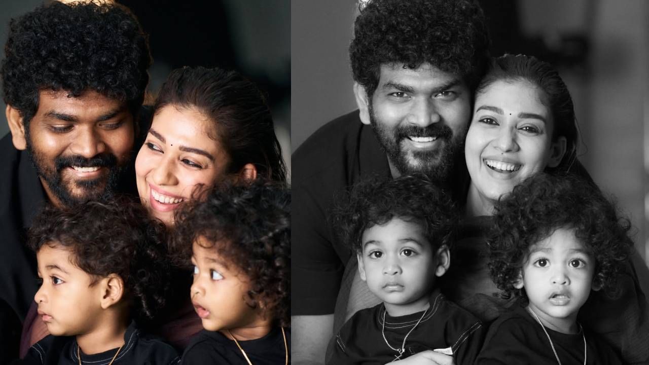 അതേസമയം 'നാനും റൗഡി താന്‍' എന്ന സിനിമയുടെ ലൊക്കേഷനില്‍ വെച്ചാണ് നയന്‍താരയും വിഘ്നേഷ് ശിവനും പ്രണയത്തിലാവുന്നത്.വര്‍ഷങ്ങളോളം പ്രണയത്തിലായിരുന്ന താരങ്ങള്‍ രഹസ്യമായി രജിസ്റ്റര്‍ മാര്യേജിലൂടെ ഒന്നിച്ചു. ശേഷം 2022 ലാണ് ആഘോഷമായ താരവിവാഹം നടത്തുന്നത്. തൊട്ടടുത്ത മാസം വാടകഗര്‍ഭപാത്രത്തിലൂടെ രണ്ട് ആണ്‍മക്കള്‍ക്ക് ജന്മം കൊടുക്കുകയും ചെയ്തു.(image credits:instagram)