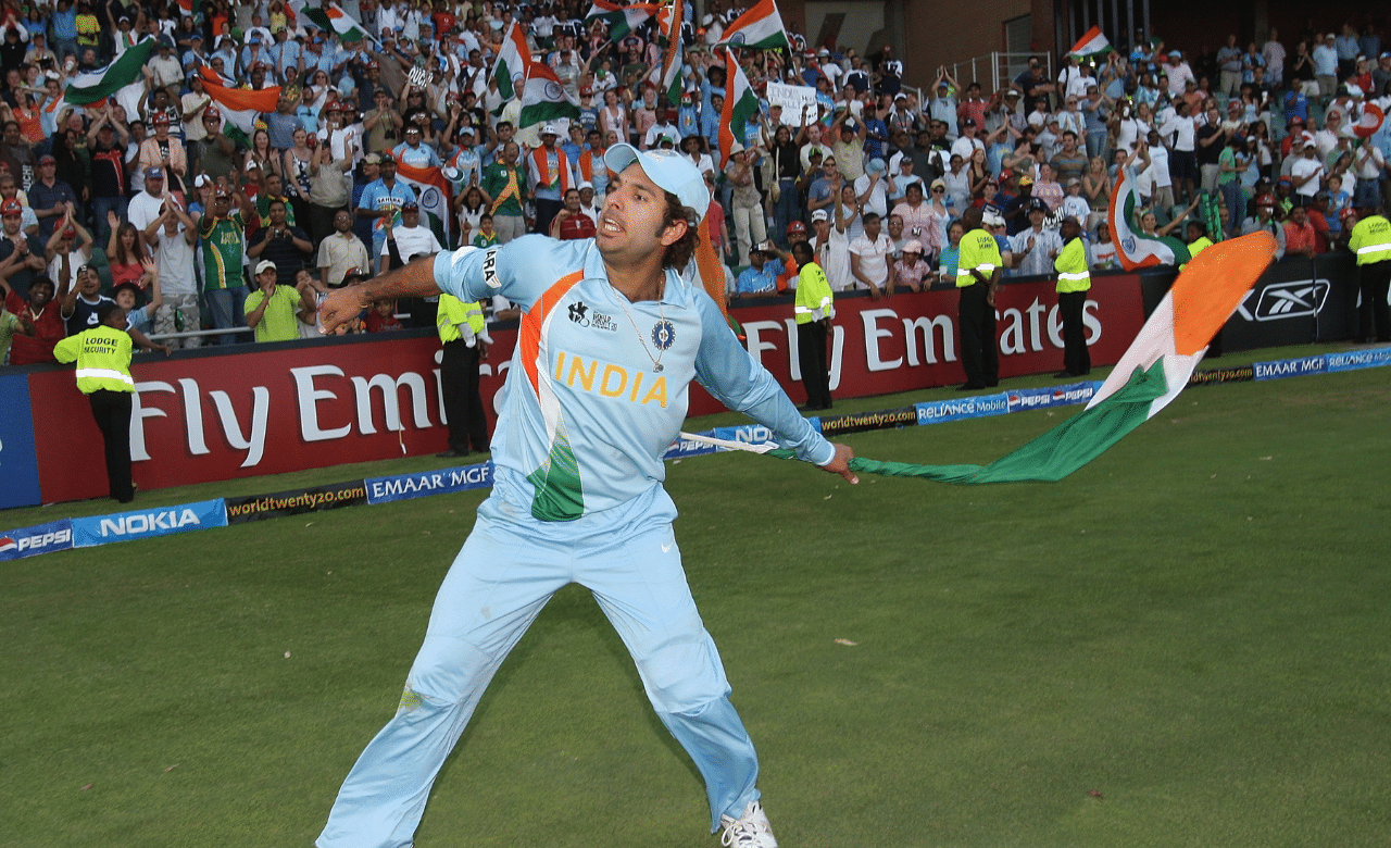 Happy Birthday Yuvraj Singh: കാൻസറിനെ തോൽപ്പിച്ച പോരാളി! ഇന്ത്യയുടെ സിക്സർ കിംഗ് 43-ലേക്ക് Happy Birthday Yuvraj Singh: കാൻസറിനെ തോൽപ്പിച്ച പോരാളി! ഇന്ത്യയുടെ സിക്സർ കിംഗ് 43-ലേക്ക്