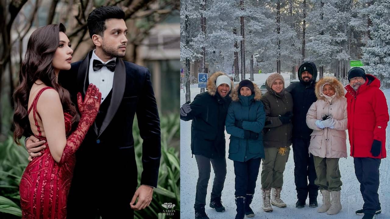 ബുധനാഴ്ച്ച നടന്ന റിസപ്ഷന് പിന്നാലെ ജയറാമും കുടുംബവും അവധിക്കാലം ആഘോഷിക്കാന് ഫിന്ലന്ഡിലേക്ക് പറന്നതും സോഷ്യൽ മീഡിയയിൽ വൈറലായിരുന്നു.ഇപ്പോഴിതാ ഫിൻലാൻഡിൽ എത്തിയ വിശേഷം പങ്കുവച്ച് എത്തിയിരിക്കുകയാണ് കാളിദാസ്. അച്ഛനും അമ്മയും ചക്കിയും നവനീതുമെല്ലാം തരിണിക്കും കാളിദാസിനുമൊപ്പമുണ്ട്. (image credits: instagram)